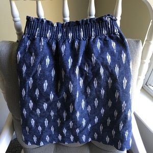J Crew Denim Skirt